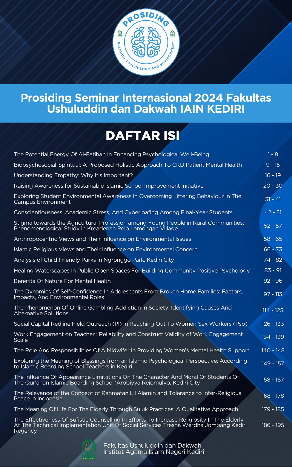 					Lihat 2024: Prosiding Seminar Internasional 2024 Fakultas Ushuluddin dan Dakwah IAIN KEDIRI
				